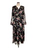 ASOS Floral Black Casual Dress Size 16 - photo 1