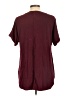 Matty M Burgundy Short Sleeve Top Size L - photo 2