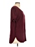 Matty M Burgundy Short Sleeve Top Size L - photo 4