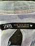 Zara Stripes Blue Long Sleeve Button-Down Shirt Size XL - photo 7