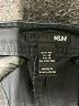 H&M Solid Black Cargo Shorts Size 10 - photo 3