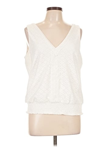 White House Black Market Sleeveless Blouse (view 1)