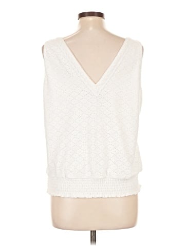 White House Black Market Sleeveless Blouse (view 2)