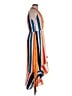 Julia Jordan Stripes Orange Casual Dress Size 8 - photo 4