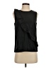 J.Crew Factory Store 100% Polyester Black Sleeveless Blouse Size 2 - photo 1