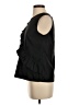J.Crew Factory Store 100% Polyester Black Sleeveless Blouse Size 2 - photo 5