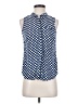Splendid 100% Rayon Polka Dots Blue Sleeveless Blouse Size XS - photo 1