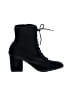 Saks Fifth Avenue Black Ankle Boots Size 5 1/2 - photo 1