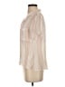 Bella Dahl 100% Rayon Stripes Ivory Short Sleeve Blouse Size S - photo 5