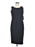 Le Suit Solid Gray Cocktail Dress Size 6 - photo 1