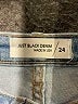 Just Black 100% Spandex Blue Jeans Size 24 waist - photo 4