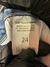 Just Black 100% Spandex Blue Jeans Size 24 waist - photo 5