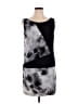 Max and Cleo Graphic Gray Casual Dress Size XL - photo 1