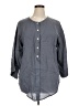 Lola Gray 3/4 Sleeve Button-Down Shirt Size XL (estimated) - photo 1
