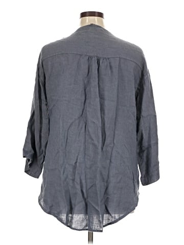 Lola 3/4 Sleeve Button-Down Shirt (view 2)