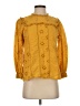 J.Crew 100% Cotton Yellow 3/4 Sleeve Blouse Size XS - photo 1