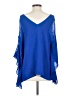 Bebe 100% Polyester Blue Tank Top Size S - photo 2