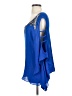 Bebe 100% Polyester Blue Tank Top Size S - photo 5