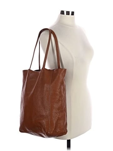 Borse in Pelle Leather Tote (view 2)