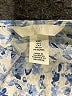 H&M 100% Polyester Blue 3/4 Sleeve Blouse Size S - photo 7