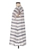 Listicle Stripes White Casual Dress Size M - photo 5