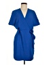 Topshop Blue Casual Dress Size 6 - photo 1