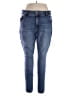 Kut from the Kloth Solid Blue Jeans Size 16 - photo 1