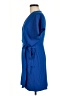 Topshop Blue Casual Dress Size 6 - photo 5