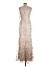 Eliza J 100% Polyester Tan Cocktail Dress Size 6 - photo 2