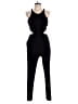 Hunter Bell Solid Black Jumpsuit Size 10 - photo 1