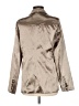 Dolce Cabo 100% Polyester Metallic Silver Blazer Size M - photo 2