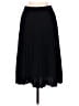 Cos 100% Polyester Solid Black Formal Skirt Size 4 - photo 2