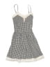 Unbranded Checkered-gingham Gray Dress Size 6X - photo 1
