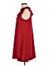 CeCe 100% Polyester Solid Red Casual Dress Size S - photo 5