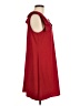 CeCe 100% Polyester Solid Red Casual Dress Size S - photo 4