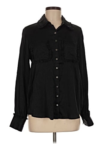 Dea Kudibal Long Sleeve Silk Top (view 1)