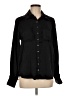 Dea Kudibal Black Long Sleeve Silk Top Size M - photo 1