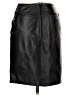 BB Dakota 100% Leather Solid Black Leather Skirt Size 7 - photo 2