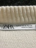 Zara Solid Ivory Turtleneck Sweater Size M - photo 7