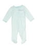 Carter's 100% Cotton Teal Long Sleeve Onesie 0-3 MO / 3 MO - photo 1