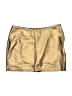 Shein Metallic Gold Skort Size 6 - photo 1