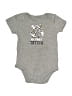 Walmart Graphic Gray Short Sleeve Onesie Size 0-3 mo - photo 1