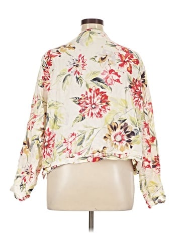 Flax 3/4 Sleeve Blouse (view 2)