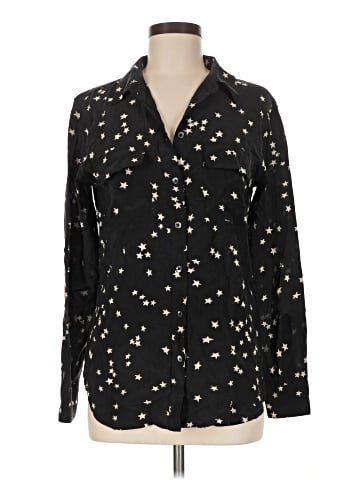 Equipment Long Sleeve Blouse (view 1)