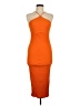 Zara Orange Cocktail Dress Size M - photo 1