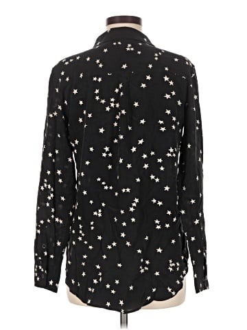 Equipment Long Sleeve Blouse (view 2)