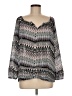 Sanctuary 100% Polyester Gray 3/4 Sleeve Blouse Size M - photo 1
