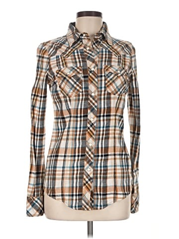 True Religion Long Sleeve Button-Down Shirt (view 1)