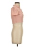 Zara Pink Short Sleeve Turtleneck Size S - photo 4