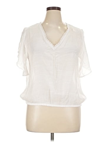 Counterparts Short Sleeve Blouse (view 1)
